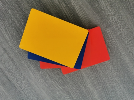 Glattes Oberflächen-15mm Schaum-Brett, 1.22x2.44m gelbes Schaum-Blatt