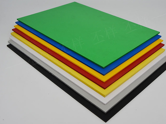 1220x2440mm Farbe-PVC-Schaum-Brett, Schaum-Brett 0.55g/Cm3 30mm